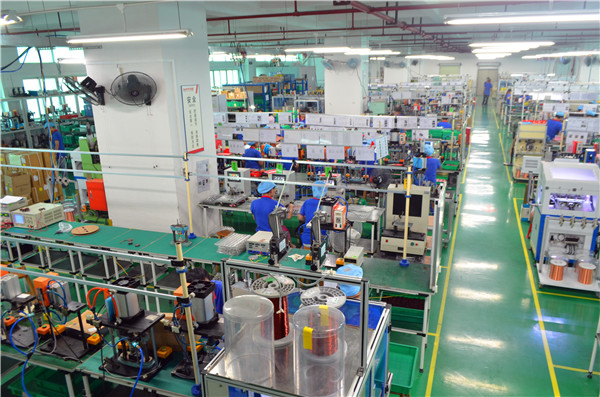 恒驅(qū)無刷電機產(chǎn)線